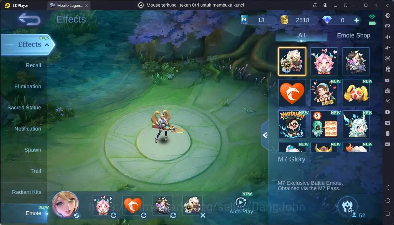 Mobile Legends: Bang Bang Accounts Global |Hero 52|Skin 93|Seasoned|Luckybox Karina|M image 5
