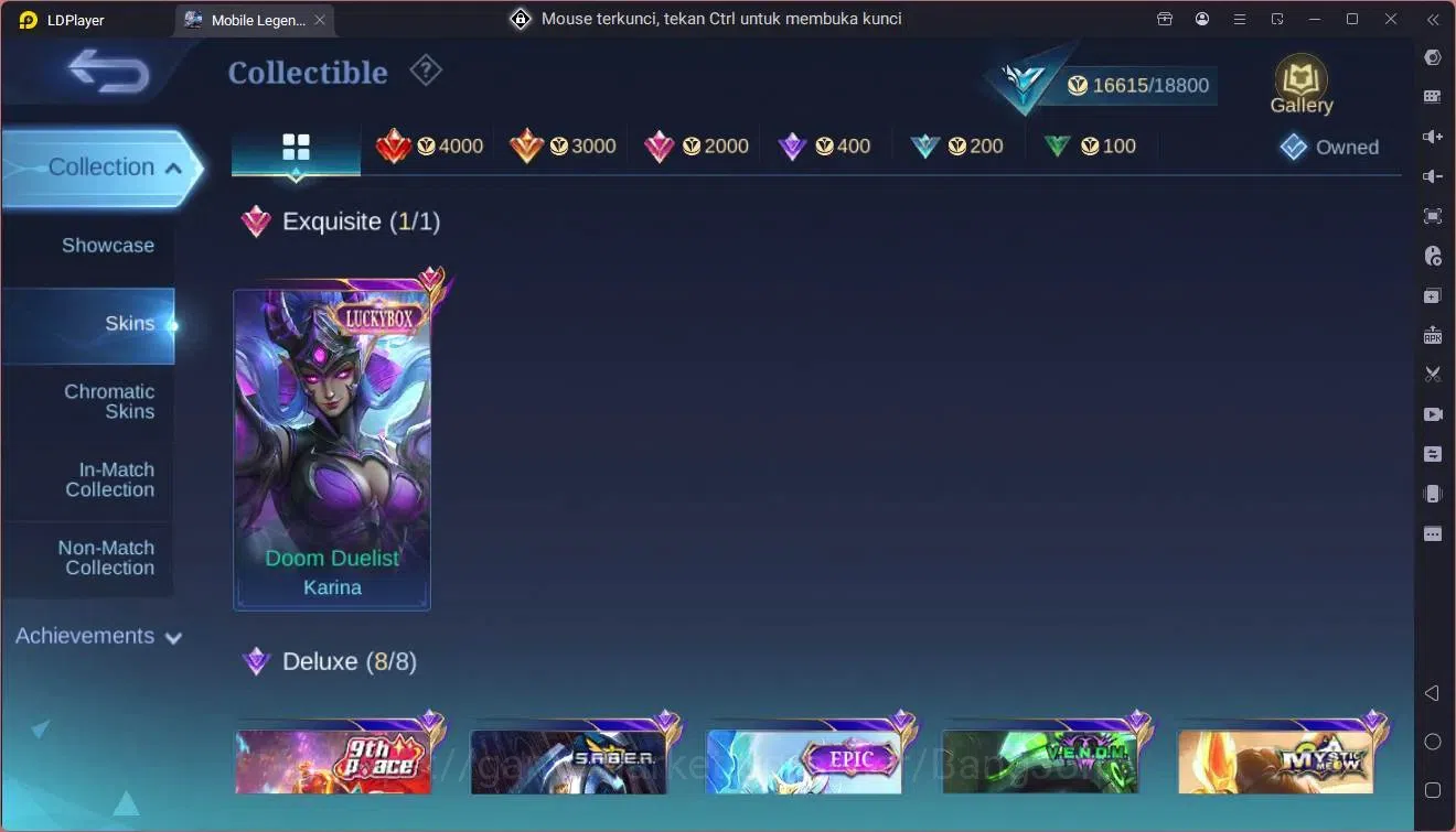 Mobile Legends: Bang Bang Accounts Global |Hero 52|Skin 93|Seasoned|Luckybox Karina|M image 6