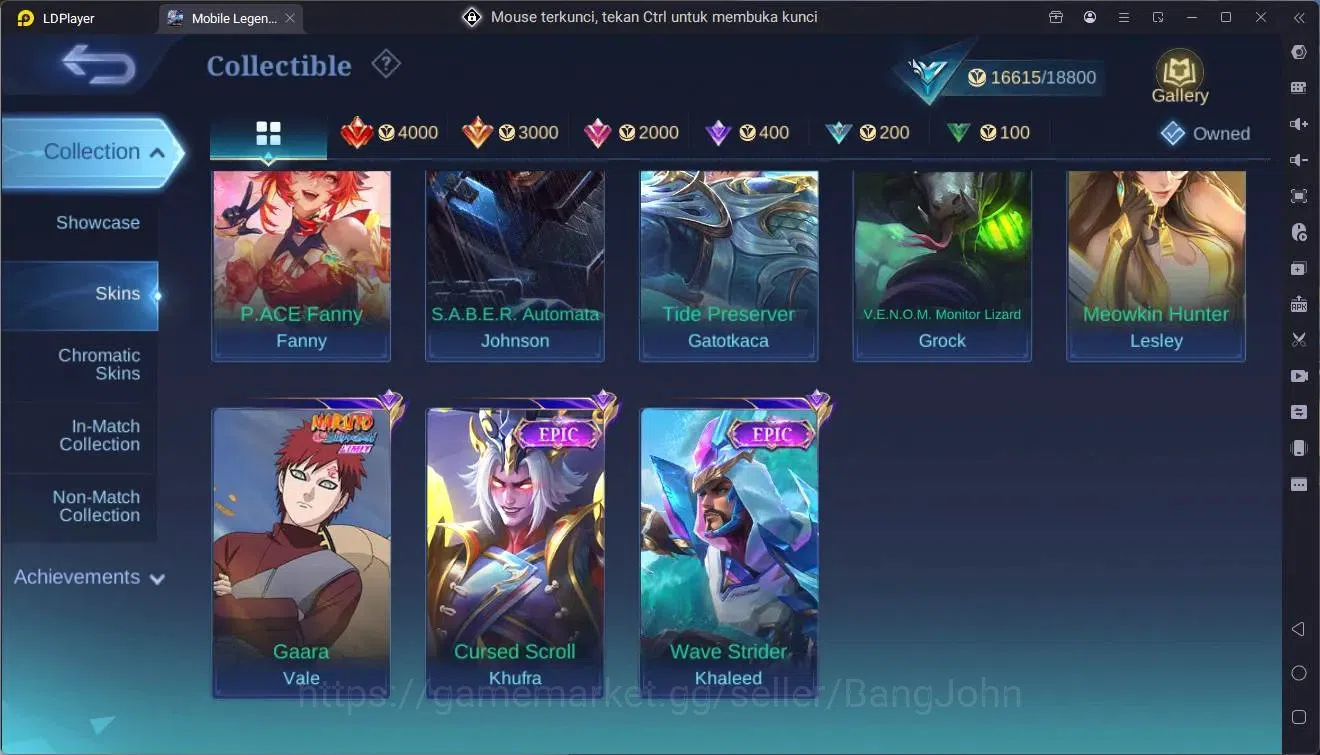 Mobile Legends: Bang Bang Accounts Global |Hero 52|Skin 93|Seasoned|Luckybox Karina|M image 8