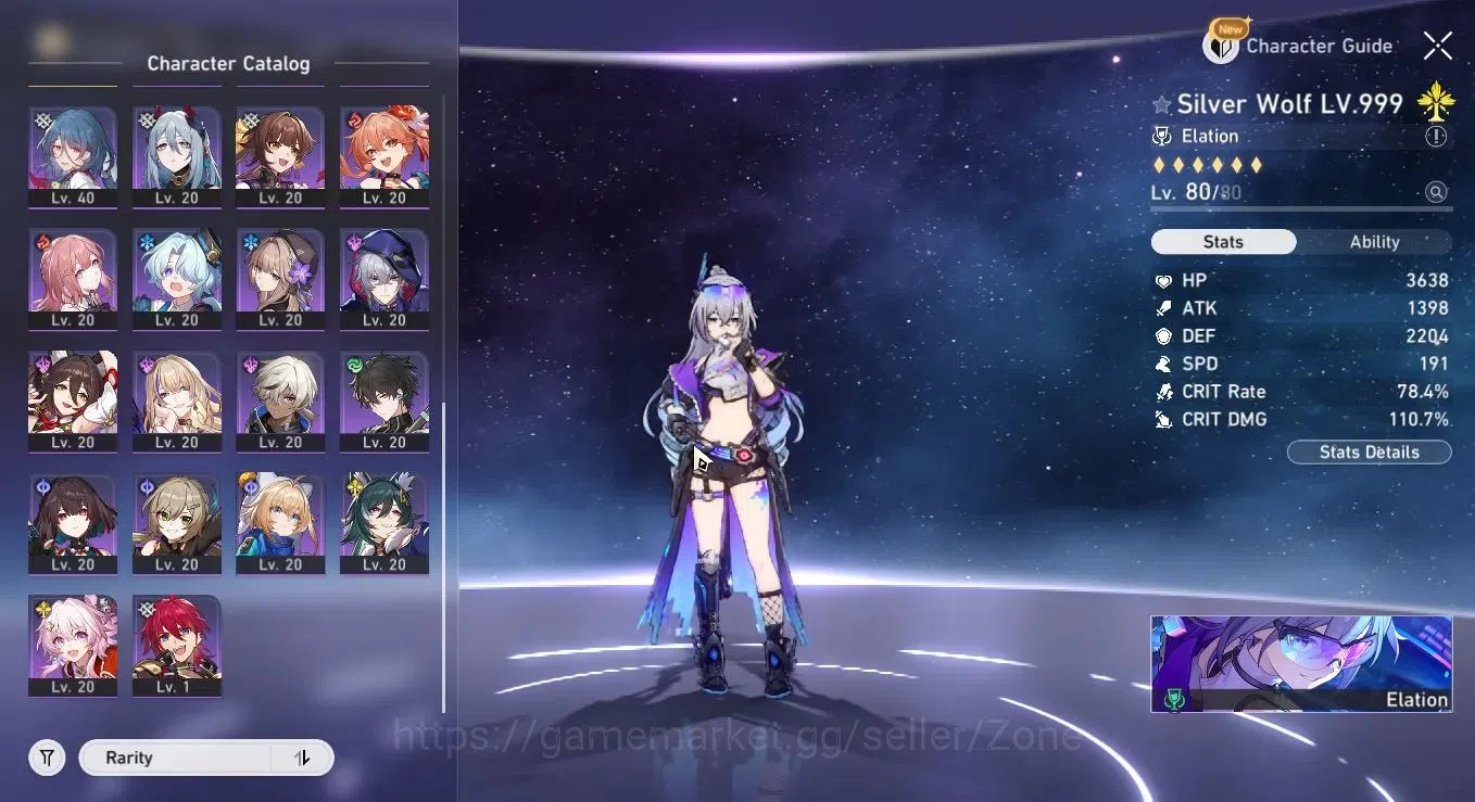 Honkai Star Rail Accounts ASIA|10 Lv80 5* Char: Silver Wolf, Sparkle, Yao Gu image 2
