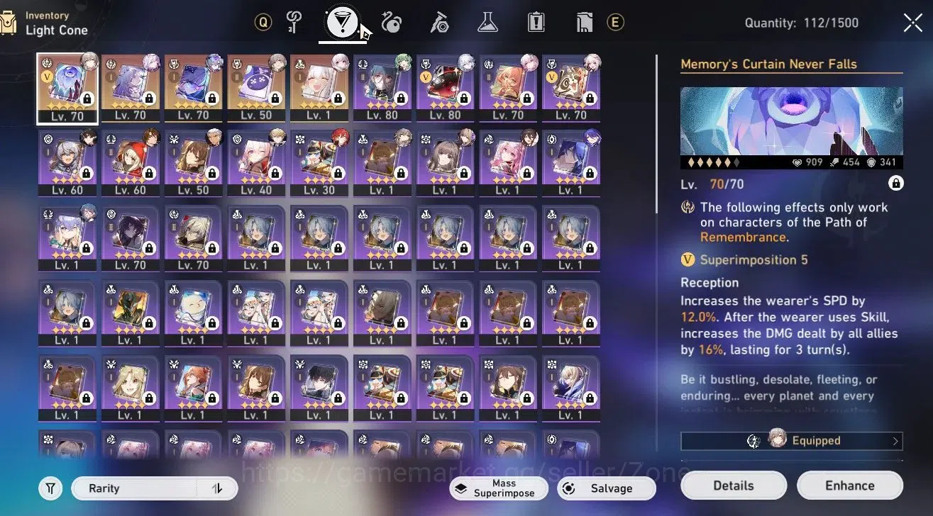 Honkai Star Rail Accounts ASIA|10 Lv80 5* Char: Silver Wolf, Sparkle, Yao Gu image 4