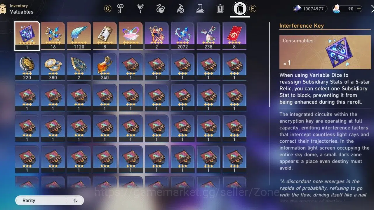 Honkai Star Rail Accounts ASIA|10 Lv80 5* Char: Silver Wolf, Sparkle, Yao Gu image 9