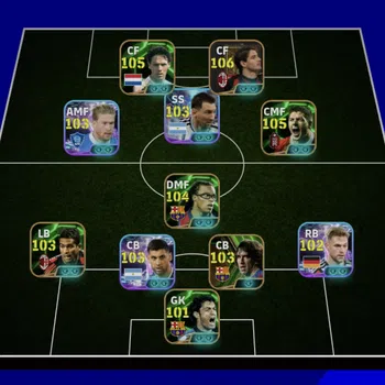 eFootball Accounts Legends & Iconic Players EFOOTBALL DREAM ACCOUNT | LEGEND ALEXANDER PATO,EDGAR DAVIDS,K DE BRYUNE,C