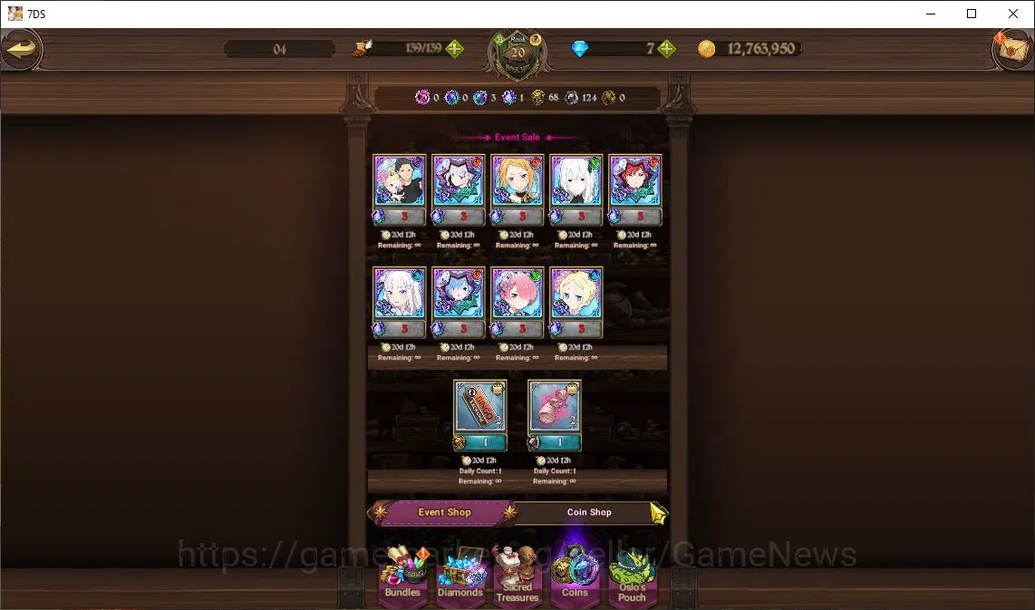 The Seven Deadly Sins: Grand Cross Accounts Global | 314K CC | Chapter 4 | 1 UR+Collab Fire Fo image 8