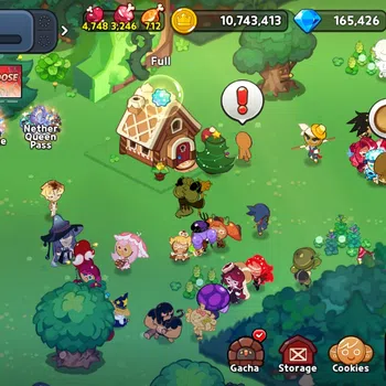 CookieRun: Kingdom Accounts Dark Cacao|Lv 7|165k Crystal|33 Total Cookies|22 Epic (Rebel,Creme Brulee,Star