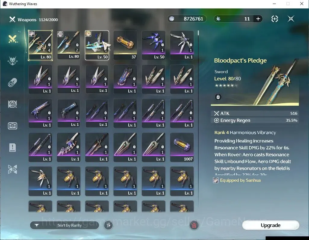 Wuthering Waves Accounts SEA | UL 53 | 1 Limited | Hiyuki R6 | DB Lvl 28 | image 6
