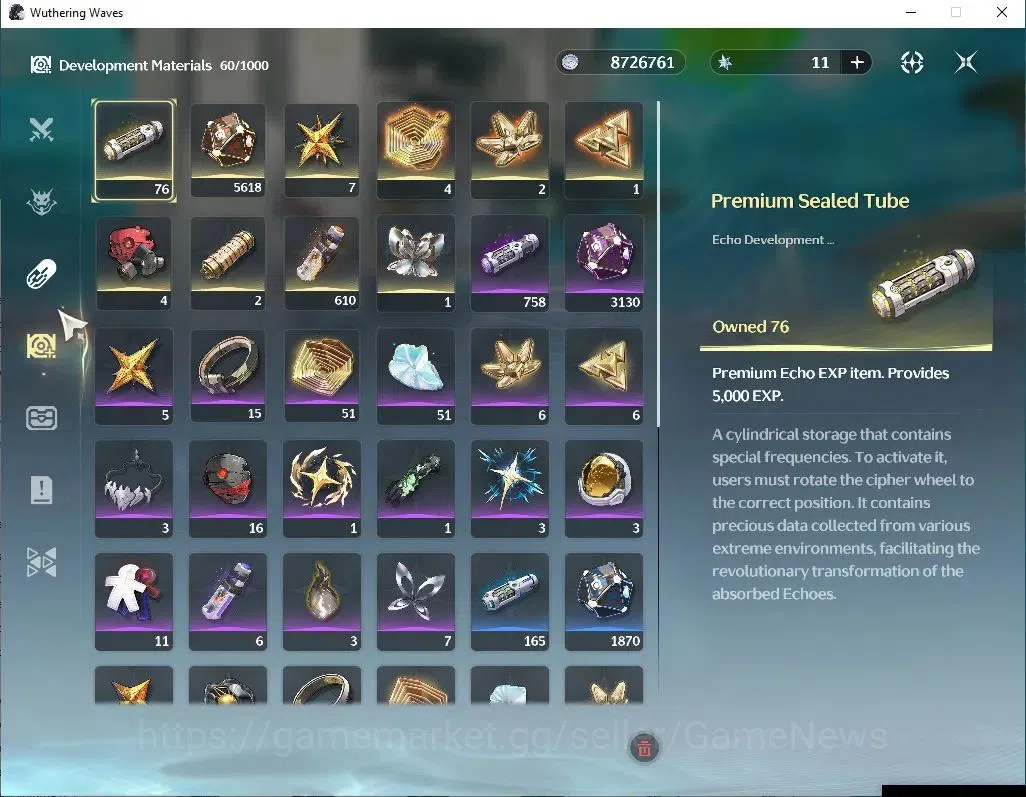 Wuthering Waves Accounts SEA | UL 53 | 1 Limited | Hiyuki R6 | DB Lvl 28 | image 8