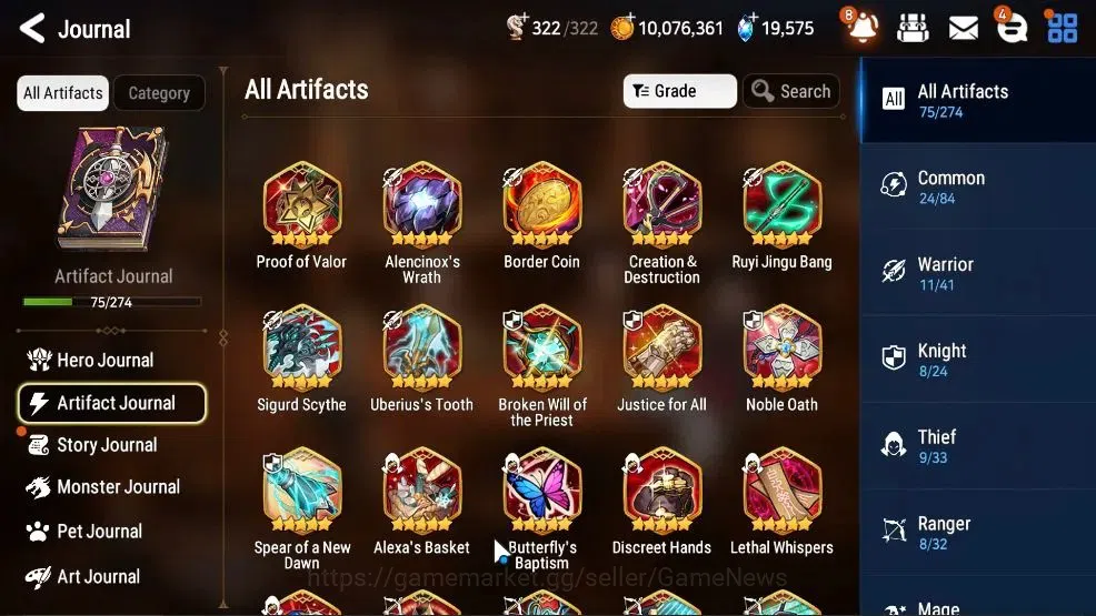 Epic Seven Accounts High-End GLOBAL UnVerif|11 ML(Rhiana&Lucie,Bellian,SC Taeyou.Etc)+PByBlis,Aby 10