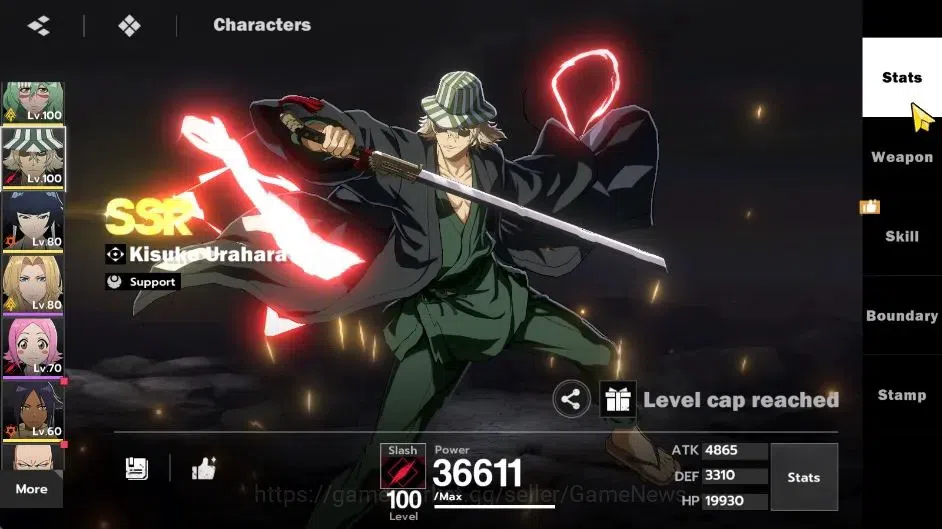 BLEACH: Soul Resonance Accounts NuverseSEA|LV 71|10 SSR 16