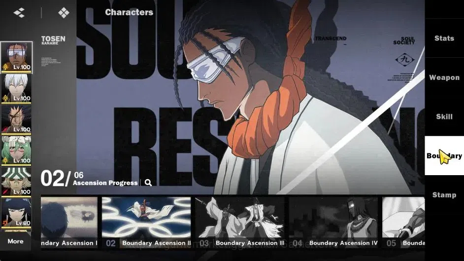BLEACH: Soul Resonance Accounts NuverseSEA|LV 71|10 SSR 5