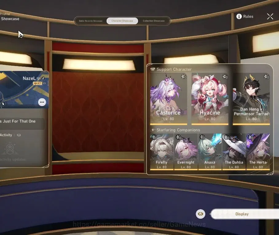 Honkai Star Rail Accounts Asia|TL 70|Firefly PremTeam|17 Limited|(Evernight, image 2