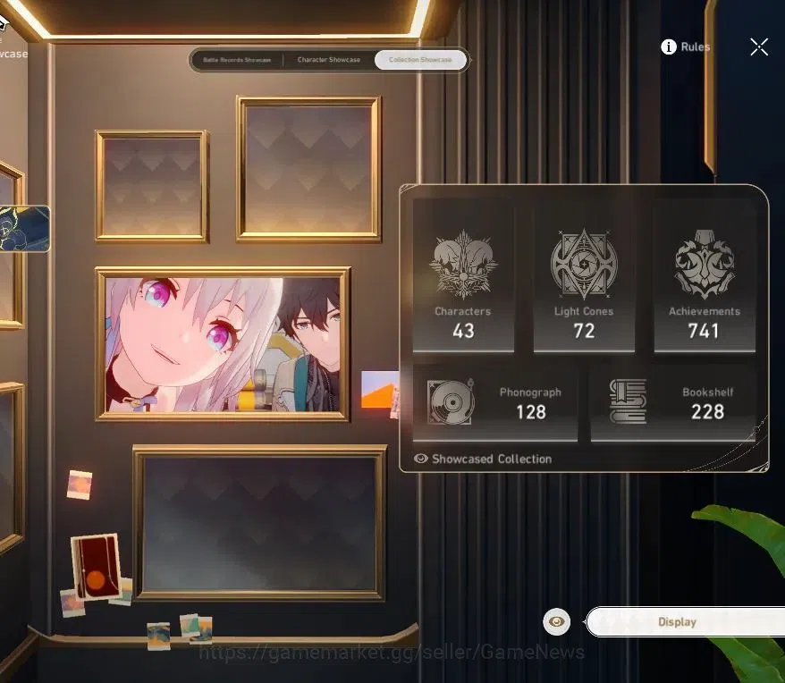 Honkai Star Rail Accounts Asia|TL 70|Firefly PremTeam|17 Limited|(Evernight, image 3