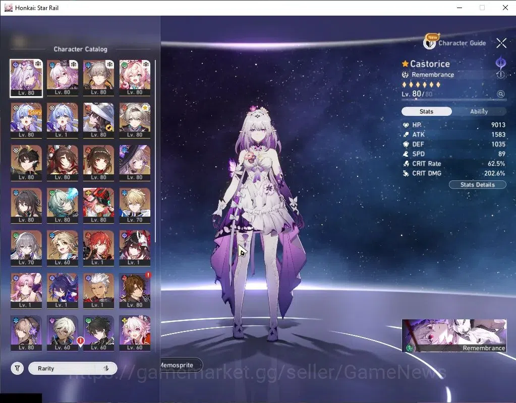 Honkai Star Rail Accounts Asia|TL 70|Firefly PremTeam|17 Limited|(Evernight, image 4