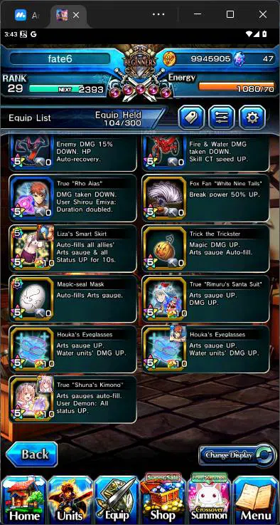 Grand Summoners Accounts Others GLOBAL|19 Ascend|Summer Miyu,Shirou Emiya,Albedo,Saber Alter,Sunraku,Shuna TW|check SS|GS087B 5