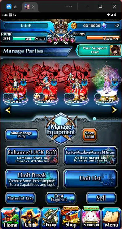 Grand Summoners Accounts Others GLOBAL|19 Ascend|Summer Miyu,Shirou Emiya,Albedo,Saber Alter,Sunraku,Shuna TW|check SS|GS087B 6
