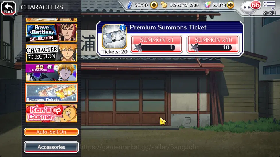 Bleach: Brave Souls Accounts [Global] 53K Orbs|Gisele,Candice TYBW26,Ichigo 10t image 4