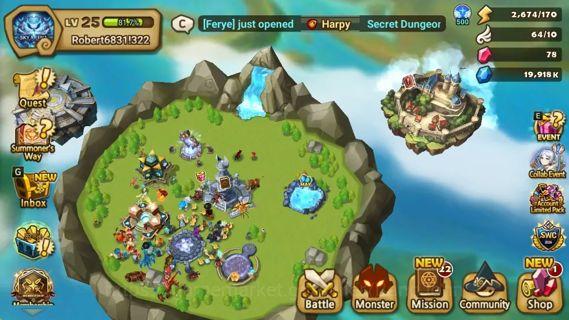 Summoners War: Sky Arena Accounts Starter GLOBAL | NB 5 TESHAR,Starter Gacha 115 12Y+160 11Y Scrool, 3 Legendary All 1