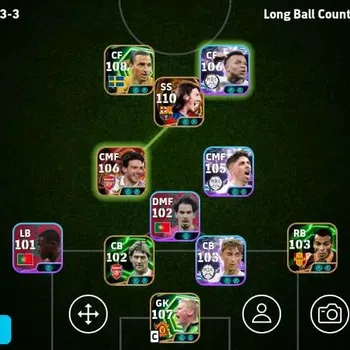eFootball Legends & Iconic Players Mobile|PW 3258|Eden Hazard BigT,Lionel Messi BigT' image 1