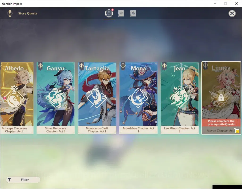 Genshin Impact Accounts ASIA|AR 56|Rate On|12 Limit+ 4 (*5Wep)|[NilouC1+Sk image 19