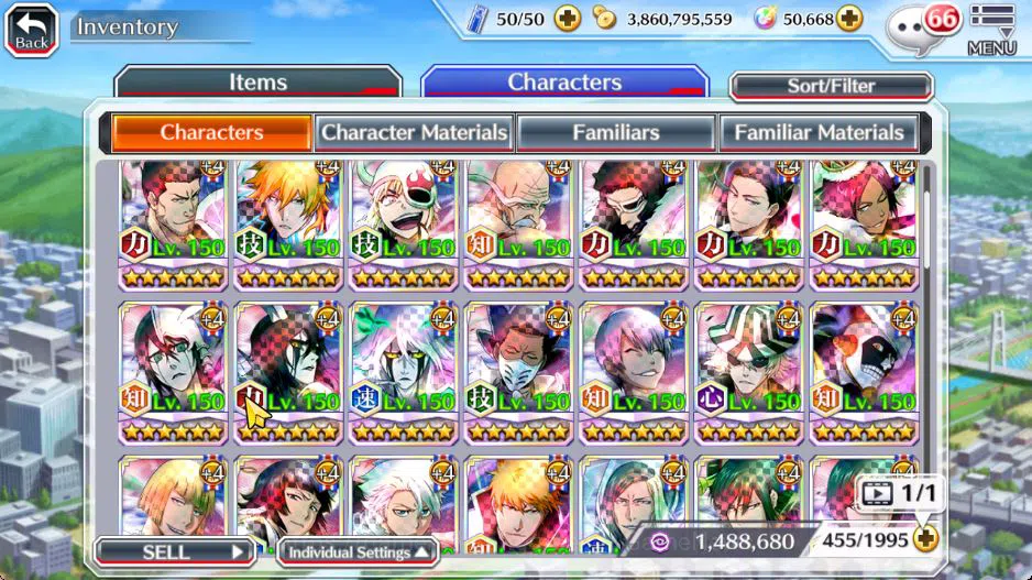Bleach: Brave Souls Accounts Mid-Tier [GBL]50K Orb|10th Anniv(Rukia,Ichigo),Soul 10