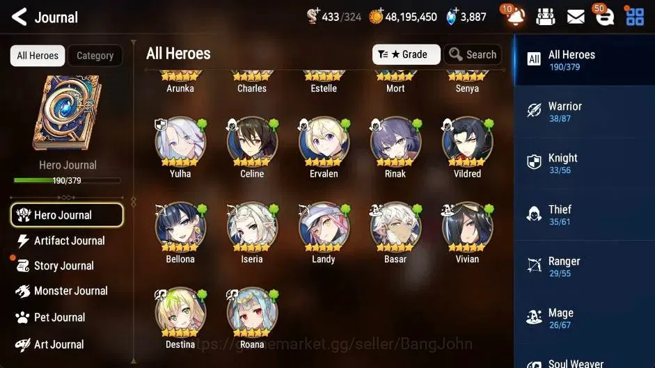 Epic Seven Accounts Global|18ML(SNYulha,BArunka,LOTScales,DKSharun,Str image 20