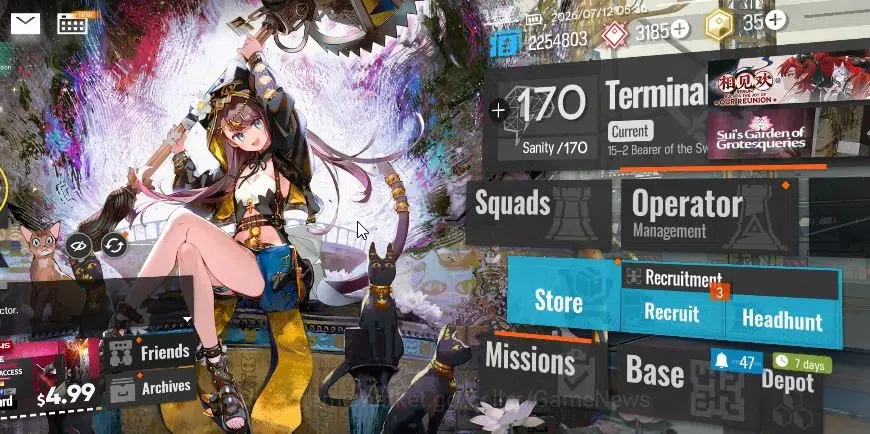 Arknights Accounts High-End Lv 64|169 OP 16 Skin|3K Oru|6 Limited|SATR P3,Sakiko Togawa,ETHA,Pepe,Dusk,Virtuosa Etc|Terminal 1