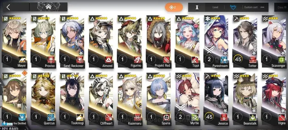 Arknights Accounts High-End Lv 64|169 OP 16 Skin|3K Oru|6 Limited|SATR P3,Sakiko Togawa,ETHA,Pepe,Dusk,Virtuosa Etc|Terminal 8