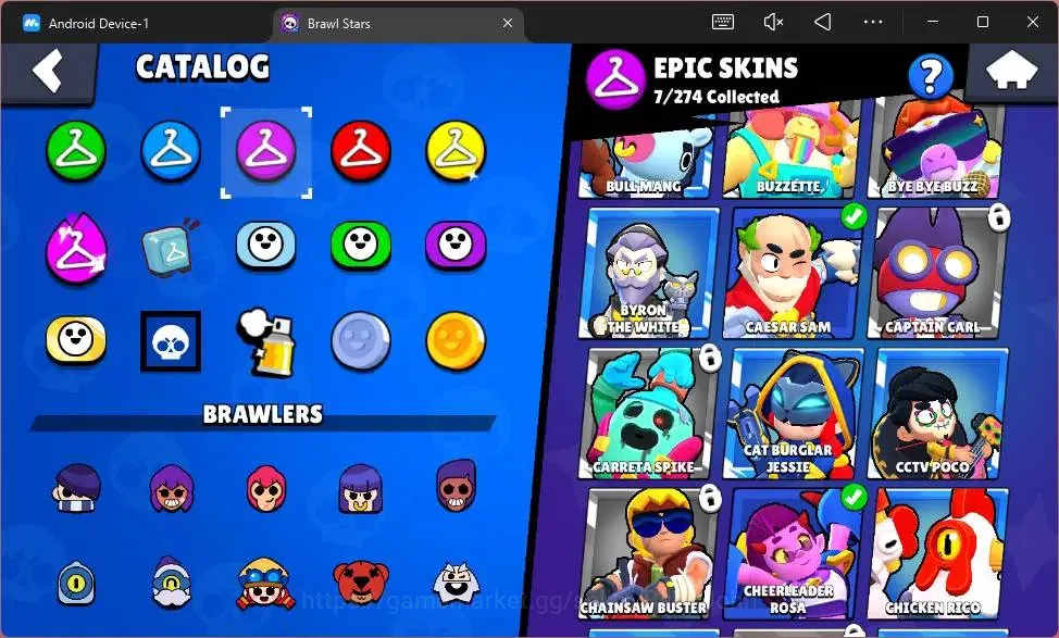 Brawl Stars Accounts Global |2775 Trophy|34 Brawler|4 Max Hypercharge|S image 15