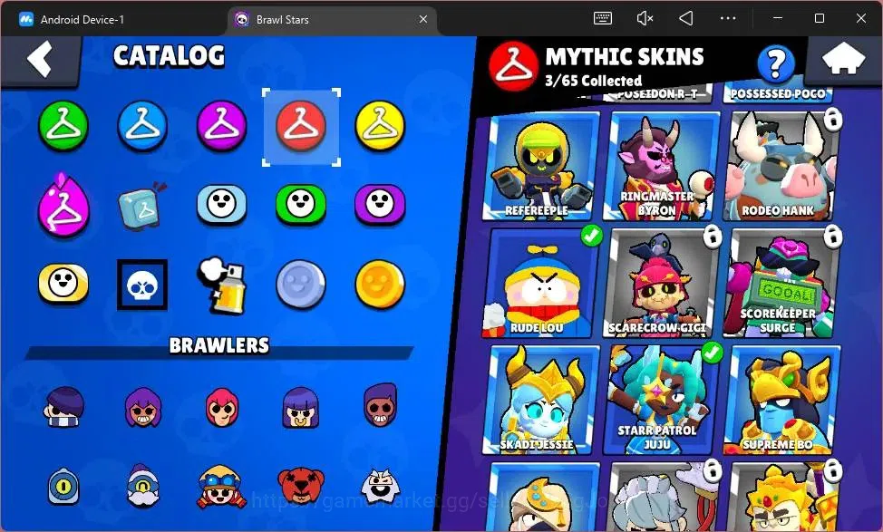 Brawl Stars Accounts Global |2775 Trophy|34 Brawler|4 Max Hypercharge|S image 17