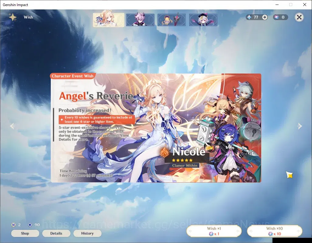 Genshin Impact Accounts ASIA|AR 52|3 Limited + 3 (*5Weapon)|KazuhaC1 + Sig image 16