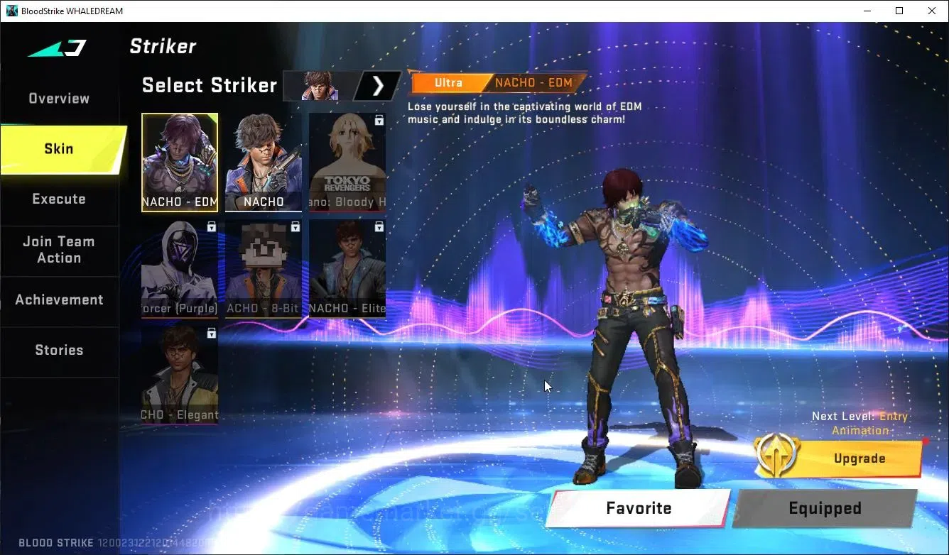 Blood Strike Accounts Collab Skin ASIA|ETERNAL DeAgle-Scorpion+Collab TR Takamichi,7DS [KArl98,QBZ95]|9 3