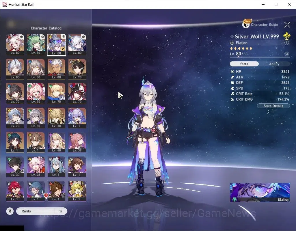 Honkai Star Rail Accounts Asia|TL 65|Elation Prem Team|13 Limited|[SW LV.999 image 5