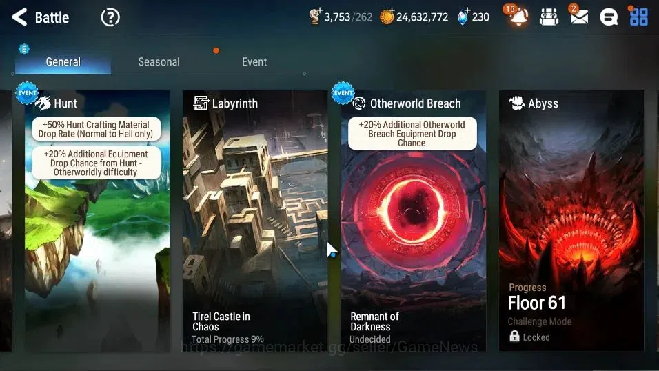 Epic Seven Accounts GLOBAL Unverif|New Era|5 ML(NM Luna,Har Setti,Stra image 16