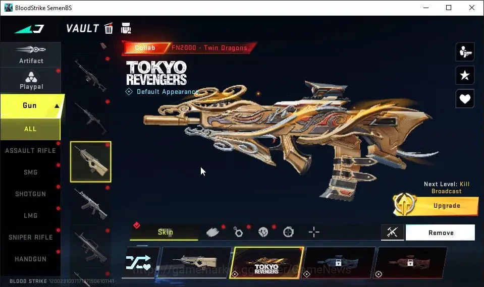 Blood Strike Accounts ASIA|Collab TokRev[MCX,FN2000,Takemichi]|Collab EV image 12