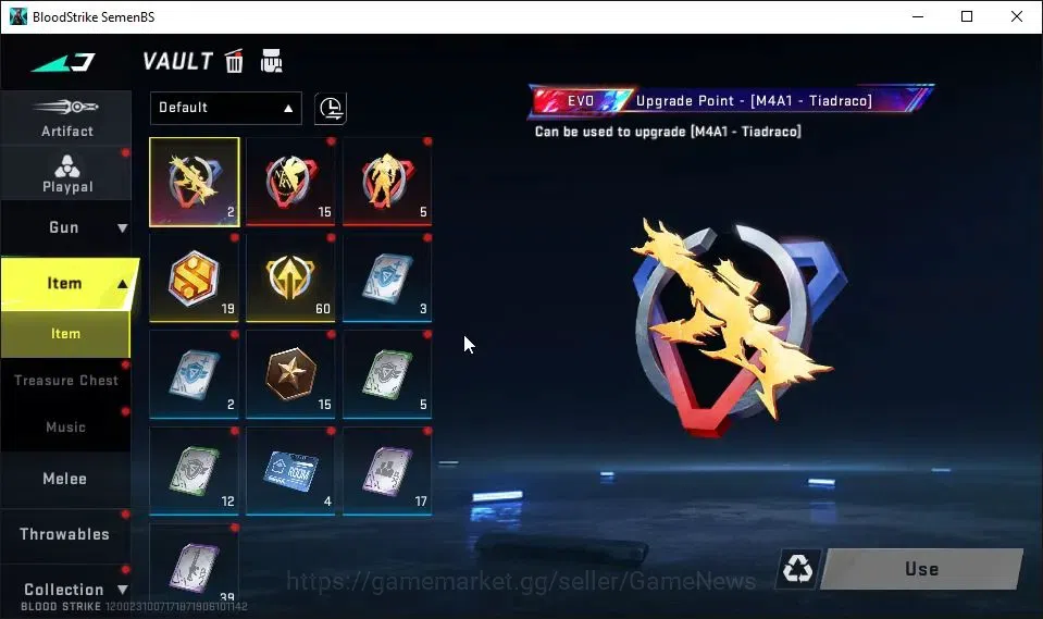 Blood Strike Accounts ASIA|Collab TokRev[MCX,FN2000,Takemichi]|Collab EV image 14