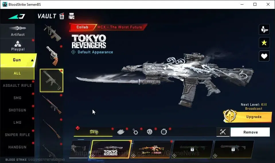 Blood Strike Accounts ASIA|Collab TokRev[MCX,FN2000,Takemichi]|Collab EV image 9