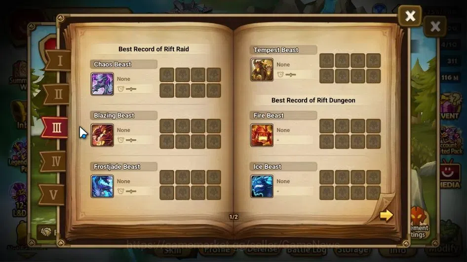 Summoners War: Sky Arena Accounts Mid-Game GLOBAL Lv 90|1 LD[Velaska]|13 Total NB5[Rica,Verad,Barbara,Teshar,Etc]+11 5