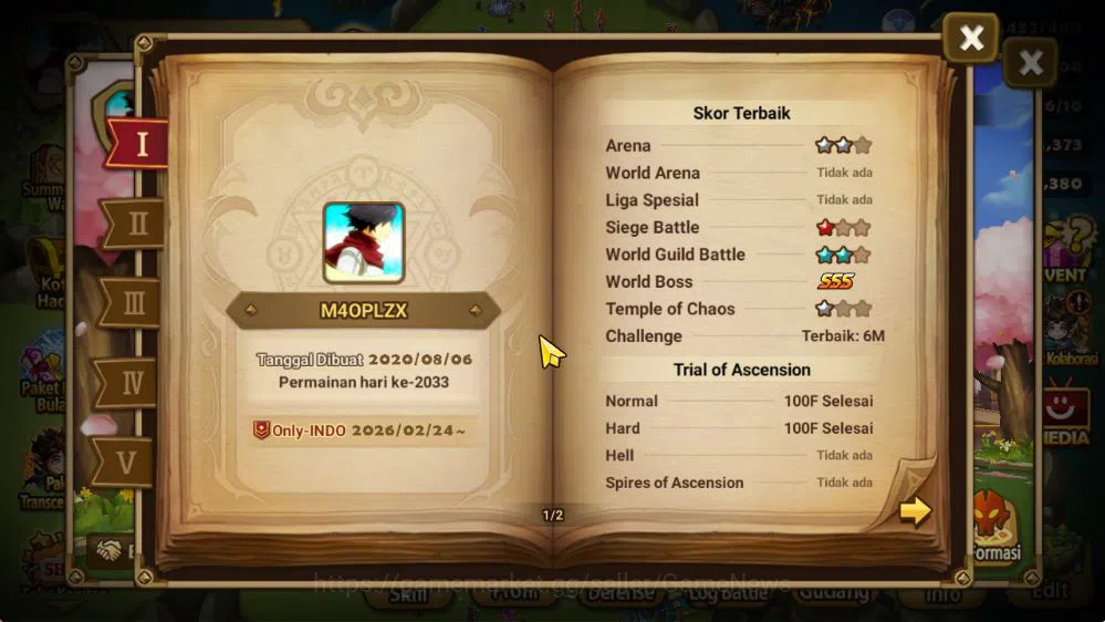 Summoners War: Sky Arena Accounts ASIA Lv100|1 LD [Grogen]|60 Total NB5(Juno,Chiwu,S image 3