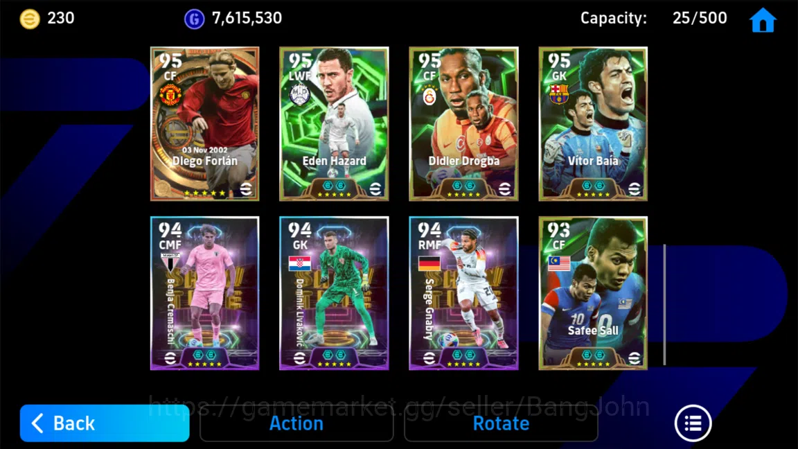 eFootball Accounts Power 3176| suarez epic db , platini tsubasa, O'ka image 7