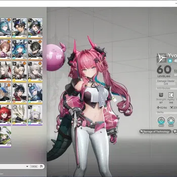 Arknights: Endfield Accounts ASIA|Lv 49|6 SSR 3 Limited + 11(*6Weapon)|Yvonne+Signature,Tangtang,Rossi|Male MC|Log
