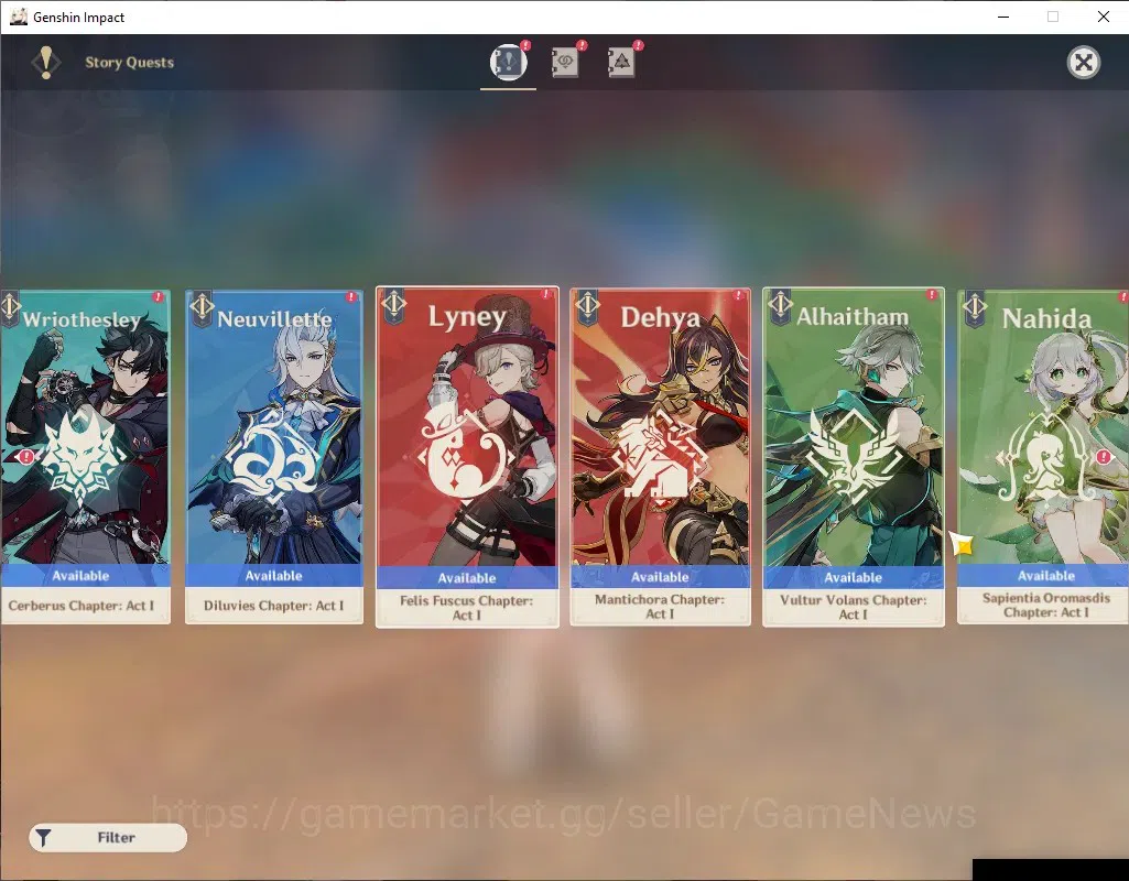 Genshin Impact Accounts Asia|AR 45|2 Limited + 3(*5Standart) |[Mavuika,Var image 16
