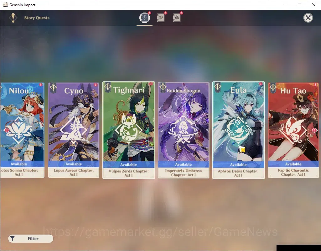 Genshin Impact Accounts Asia|AR 45|2 Limited + 3(*5Standart) |[Mavuika,Var image 17