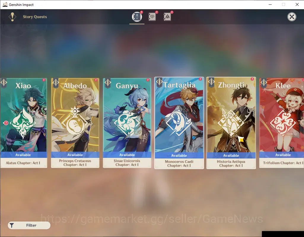 Genshin Impact Accounts Asia|AR 45|2 Limited + 3(*5Standart) |[Mavuika,Var image 18