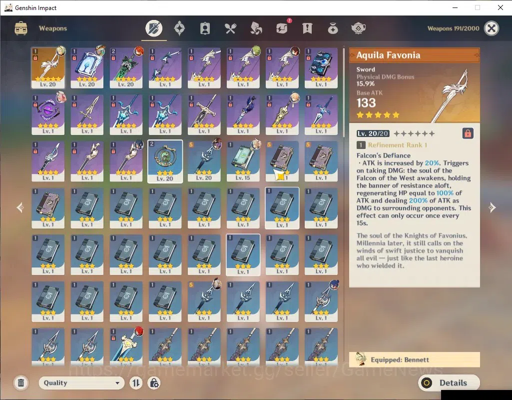 Genshin Impact Accounts Asia|AR 45|2 Limited + 3(*5Standart) |[Mavuika,Var image 4
