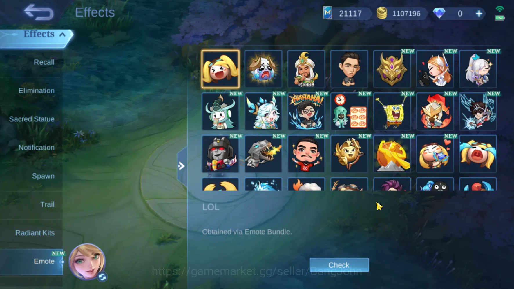 Mobile Legends: Bang Bang Accounts Others Hero 131 | Skin 352  Legend Freya | Prime Claude | KOF Karina | LuckyBox Selena 18