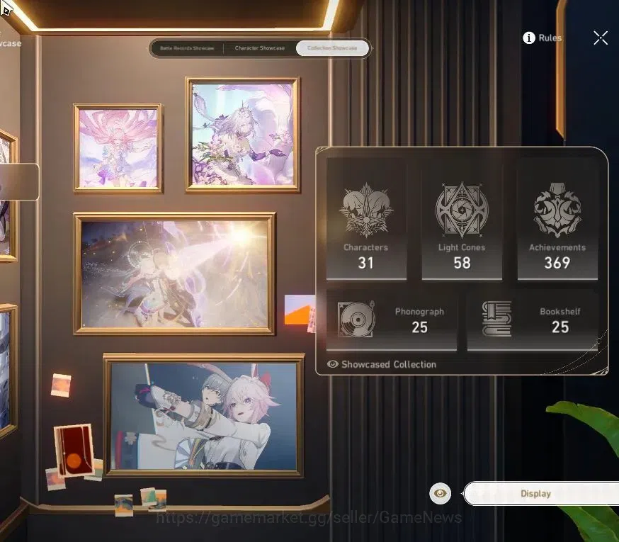 Honkai Star Rail Accounts Asia|TL 60|11 Limited|Castorice,Cyrene,Hyacine,Fir image 3