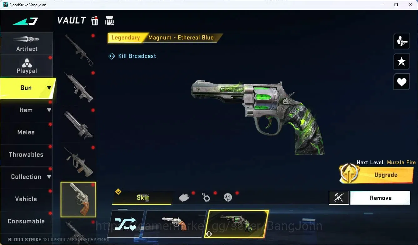 Blood Strike Accounts ASIA |4 Collab Guns (7DS&EVANGELION) |1 Ethernal G image 10