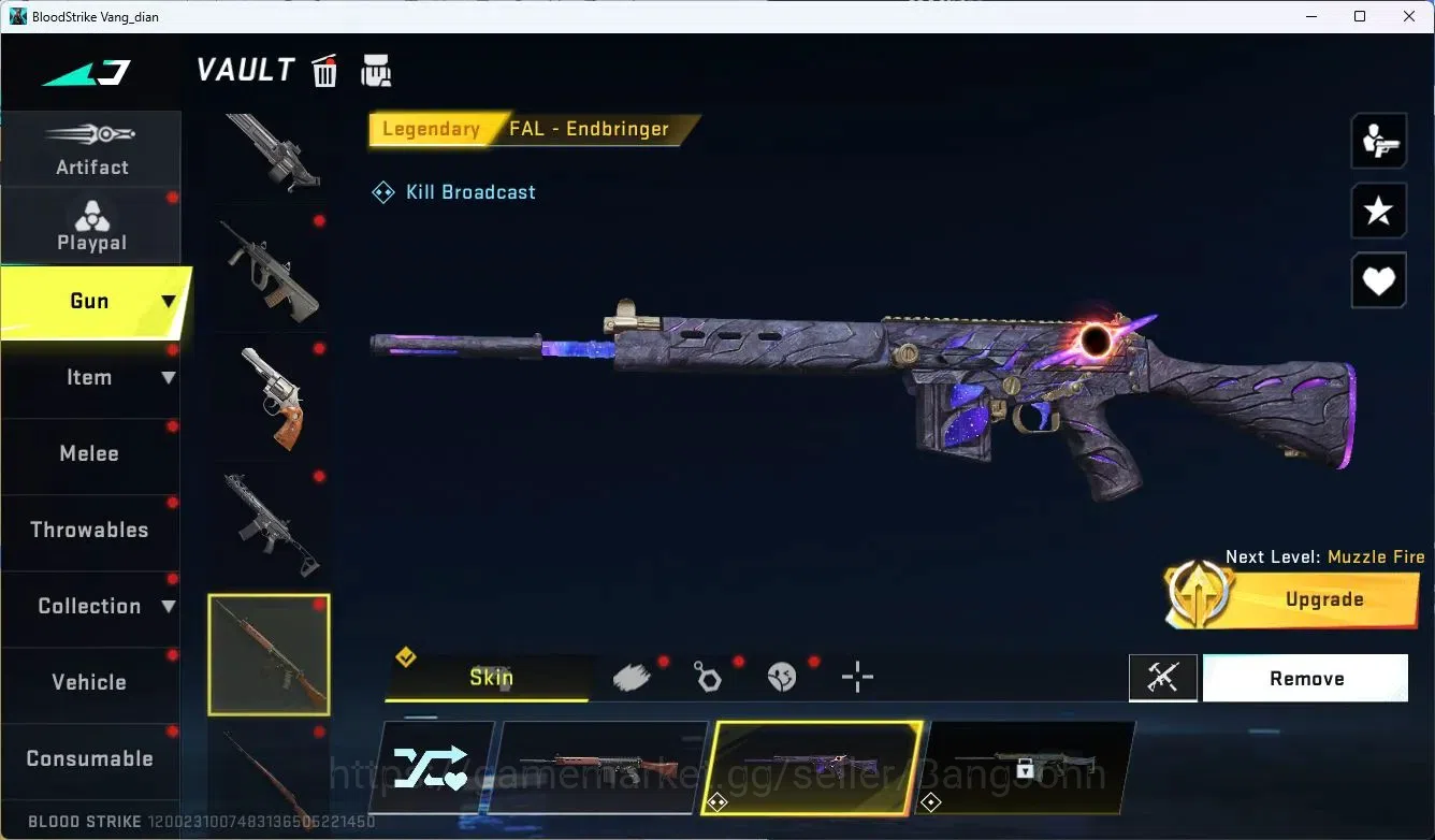 Blood Strike Accounts ASIA |4 Collab Guns (7DS&EVANGELION) |1 Ethernal G image 12