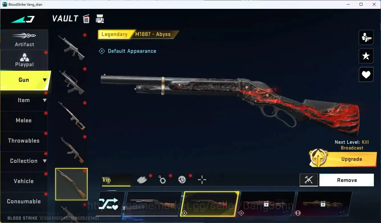 Blood Strike Accounts ASIA |4 Collab Guns (7DS&EVANGELION) |1 Ethernal G image 15
