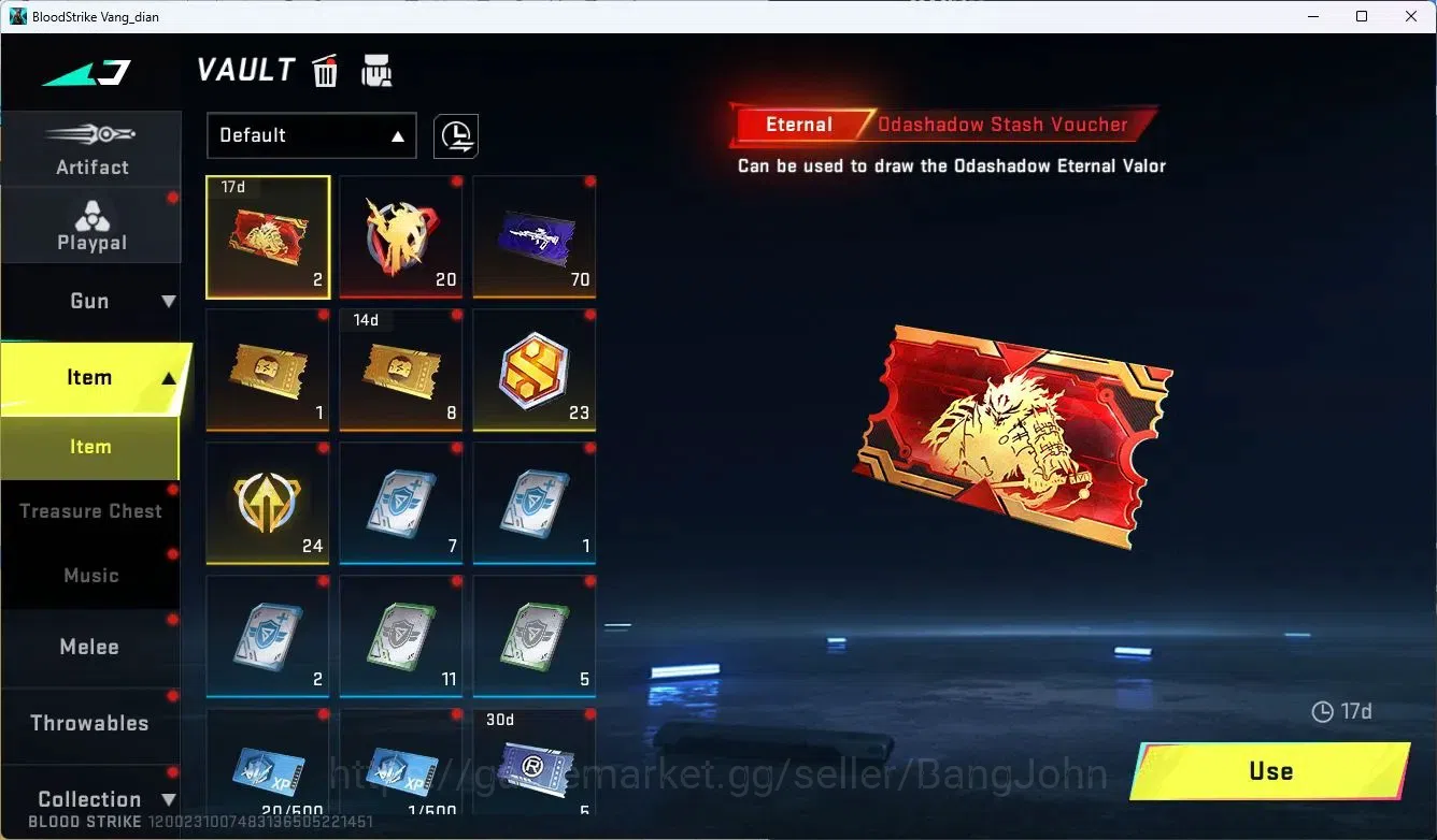 Blood Strike Accounts ASIA |4 Collab Guns (7DS&EVANGELION) |1 Ethernal G image 17